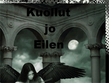 Tablet Screenshot of kuollutjoeilen.blogspot.com