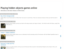 Tablet Screenshot of hiddenobjectsgamesonline.blogspot.com