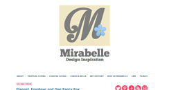 Desktop Screenshot of mirabelle-inspiration.blogspot.com