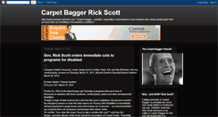 Desktop Screenshot of carpetbaggerrickscott.blogspot.com