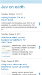Mobile Screenshot of jevonearth.blogspot.com