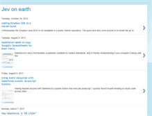 Tablet Screenshot of jevonearth.blogspot.com
