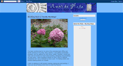 Desktop Screenshot of amordeplata.blogspot.com