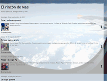 Tablet Screenshot of elrincondemae.blogspot.com