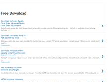 Tablet Screenshot of freedownload-fikri.blogspot.com