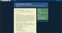 Desktop Screenshot of commaccessnowtx.blogspot.com