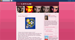 Desktop Screenshot of ojeitoaline.blogspot.com