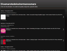 Tablet Screenshot of blogelcamarotedeloshermanosmarx.blogspot.com
