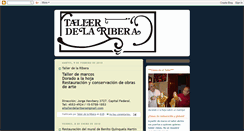 Desktop Screenshot of blogtallerdelaribera.blogspot.com