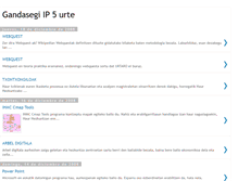 Tablet Screenshot of gandasegi5urte.blogspot.com