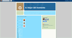 Desktop Screenshot of lomejordelosmomentos.blogspot.com