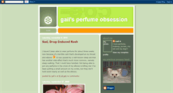 Desktop Screenshot of gailsperfumeobsession.blogspot.com