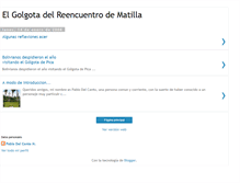 Tablet Screenshot of golgotadelreencuentro.blogspot.com