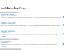 Tablet Screenshot of north-dallas-real-estate.blogspot.com