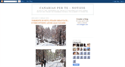 Desktop Screenshot of canariasperte-notizie.blogspot.com