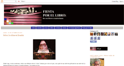 Desktop Screenshot of fiestaporellibroquito.blogspot.com