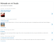 Tablet Screenshot of nomadeenmifeudo.blogspot.com