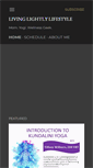 Mobile Screenshot of livinglightlylifestyle.blogspot.com