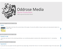 Tablet Screenshot of oddrosemedia.blogspot.com