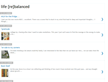 Tablet Screenshot of liferebalanced.blogspot.com