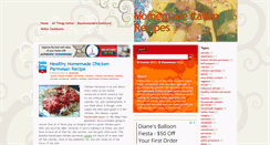 Desktop Screenshot of homemadeitalianrecipes.blogspot.com