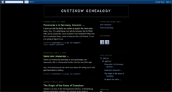 Desktop Screenshot of guetzkow.blogspot.com