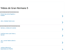 Tablet Screenshot of granhermano5videos.blogspot.com