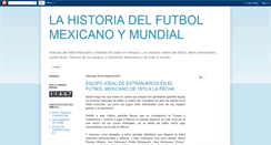 Desktop Screenshot of futbol-mexicano-liga.blogspot.com