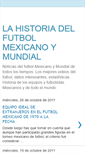 Mobile Screenshot of futbol-mexicano-liga.blogspot.com