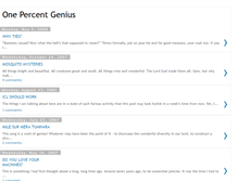 Tablet Screenshot of onepercentgenius.blogspot.com