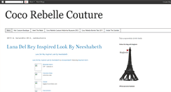 Desktop Screenshot of cocorebelle.blogspot.com