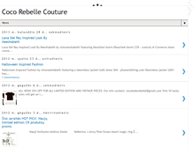 Tablet Screenshot of cocorebelle.blogspot.com