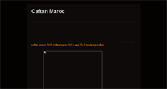 Desktop Screenshot of caftan-fes.blogspot.com