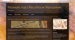 Desktop Screenshot of muzeumazji.blogspot.com