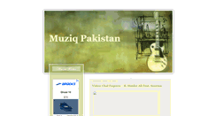 Desktop Screenshot of muziqpakistan.blogspot.com