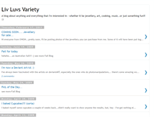 Tablet Screenshot of livluvsvariety.blogspot.com