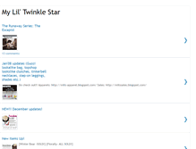 Tablet Screenshot of myliltwinklestar.blogspot.com