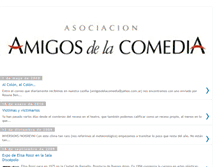 Tablet Screenshot of amigosdelacomedia.blogspot.com