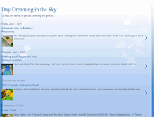 Tablet Screenshot of daydreaminginthesky.blogspot.com