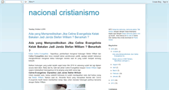 Desktop Screenshot of nacional-cristianismo.blogspot.com