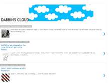 Tablet Screenshot of dabbinscloud.blogspot.com