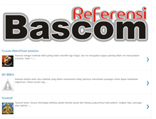 Tablet Screenshot of bascomreferensi.blogspot.com