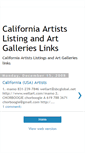 Mobile Screenshot of california-artists.blogspot.com