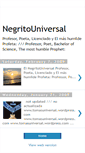 Mobile Screenshot of negritouniversal.blogspot.com