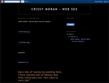 Tablet Screenshot of crissy-moran-websex.blogspot.com