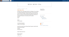 Desktop Screenshot of minimissusa.blogspot.com