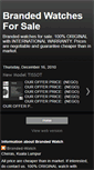 Mobile Screenshot of branded-watch.blogspot.com
