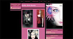 Desktop Screenshot of gothicgirlsbeauty.blogspot.com