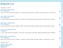 Tablet Screenshot of belgradelive.blogspot.com