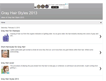 Tablet Screenshot of greyhairstyles.blogspot.com